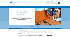 Desktop Screenshot of nordson.com